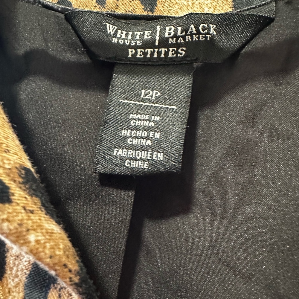 Leopard Print Button-Up Jacket - Picture 5 of 8